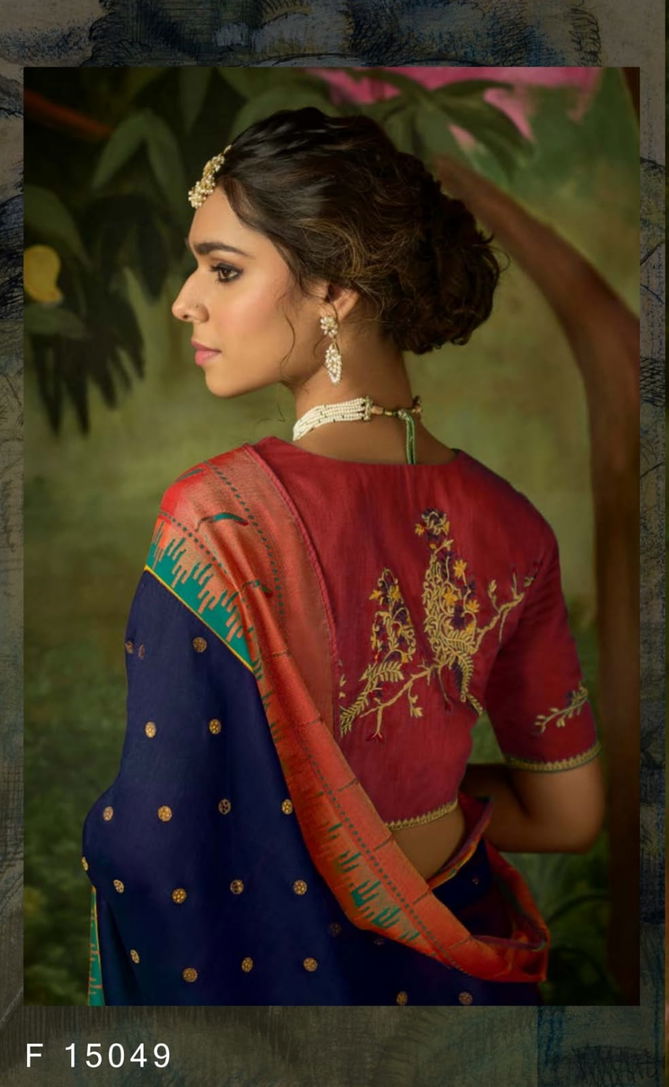 Kimaro Meera Paithani Hits New Exclusive Wear Soft Brasso Silk Saree Collection 